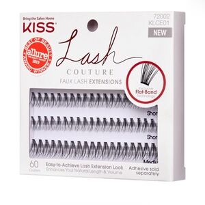 KISS LASH COUTURE FAUX EXTENSIONS-FLAT BAND